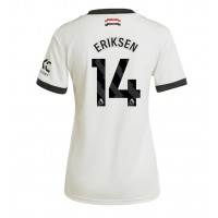 Maglie da calcio Manchester United Christian Eriksen #14 Terza Maglia Femminile 2024-25 Manica Corta